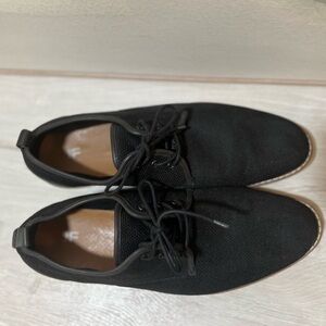 J. Ferrar McKinley Oxford Lace-Up Mesh Business Black Shoes Men's Sz 13M